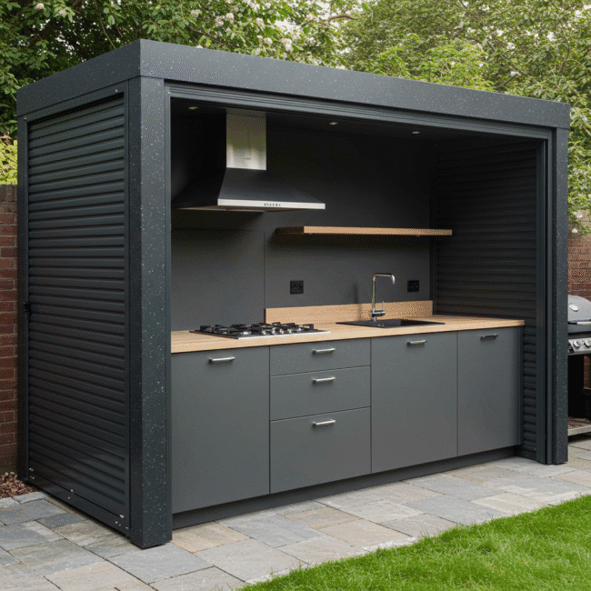 Elevate Your Backyard Living with a Custom Outdoor Kitchen - Capsule Homes