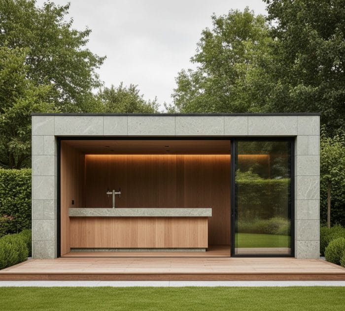 Outdoor Bar Design - Capsule Homes
