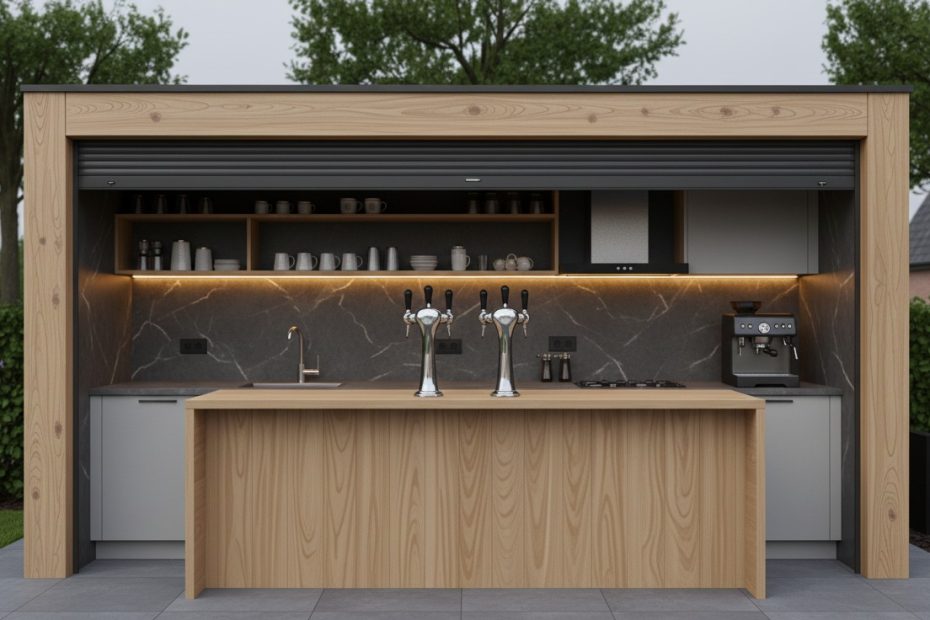 Creative Garden Bar Solutions for Private Gardens