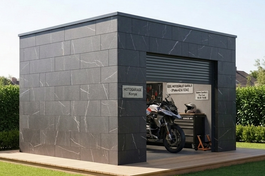 1 Motosiklet İçin İdeal Garaj Ölçüsü Nedir?