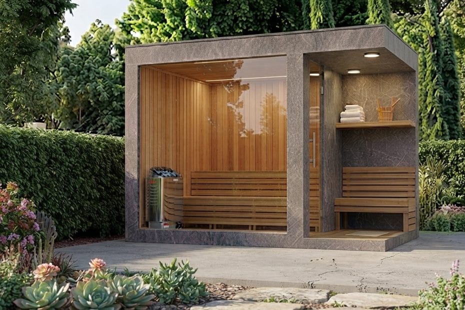 Health Benefits of a Garden Sauna