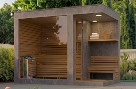 estetik bahçe sauna