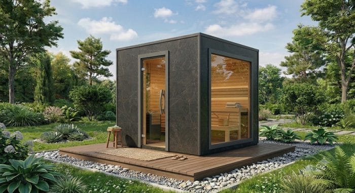 Garden Sauna Installation Process